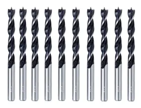 Softwood-10 Max-craft Wb010810p Brad Point Woodworking Drill Bit 1/8 Inch Spur Hardwood