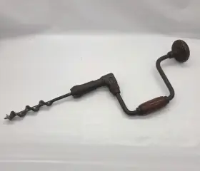 Millers Falls Company 1322 Millers-falls Vintage Woodworkers No. 10 Inch Bit Brace Hand Drill Made In Usa