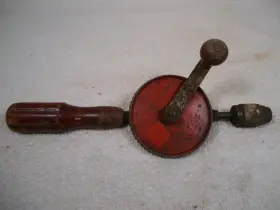 Millers Falls Company 2500a Vintage Tool Co. No. Eggbeater Bit Brace Hand Drill