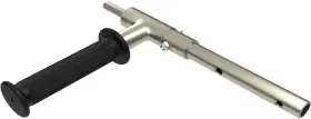 Mormysh 791949594360 Ice Auger Drill Adapter With Handle - 18mm/0.720 Inch Output Shaft Diameter Ste