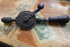 North Brothers 1430 Yankee No. Hand Drill Egg Beater Crank