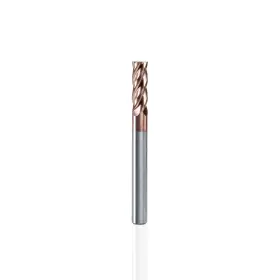 Nz Em4f-1-4 4f 1/4 Inch Square End Mill With Tisin Coating Milling Cutter Hrc55 For Machi