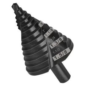 Oxmul Co158 Large Step Drill Bit For Steel 1-5/8 Inch Pro 13holes M35 Cobalt Bits E