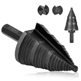 Z138-207 Oxmul Step Drill Bit For Metal 1-3/8 Inch To 7/8 Set Ss Hard W