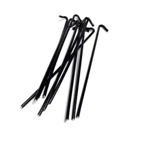 Ozark Fence 850062203150 9 Gauge Heavy Duty Ties - Hooked Aluminum Wire For Black Chain L Inch