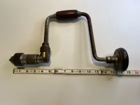 8012b Pexto 8012d Vintage Samson Peckstow And Wilcox Co. Ratcheting Brace Drill Usa