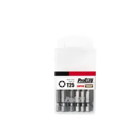 6042-1525 Protorq T25 Torx Screwdriver Bits 2 Inch 15 Pieces With Storage Case