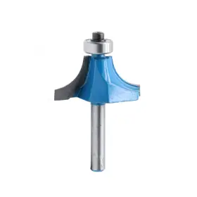 Rannb 675234793969 Round Over Edging Router Bit 1/4 Inch Shank 1/2 Cutting Radius Bearing Guide Cor