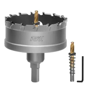 Tct-07 Rkk Tungsten Carbide Hole Saw For Hard Metal Steel Iron Wood Plastic With