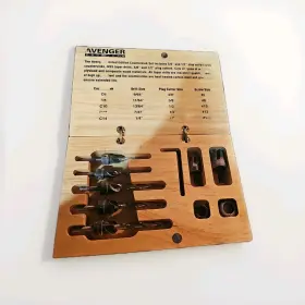 Rockler 70231 Avenger Professional Limited Edition 10-piece Countersink Drill Set
