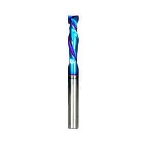 U2130 Ruhiworker For Industrial Use Only Downcut Spiral Router Bit 1/4 Inch Shank 1/8 Cutting Diameter Solid Car