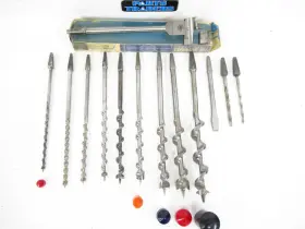 Vrj-13 Russell Jennings Vintage Style/pattern Auger Bits Set Of 13 W Expansive Bit #2