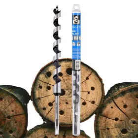 Somada Soma-adb3000 3/4-inch X 12-inch Auger Drill Bit For Wood Hex Shank 3/8-inch One Piece Sh