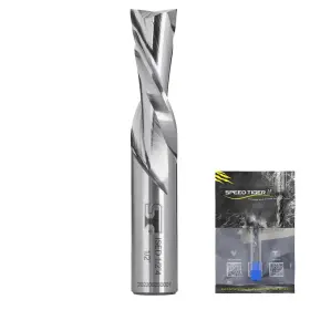 Ised3-8-2 Speed Tiger Carbide Spiral Router Bits Down Cut - Ised3/8 Inch Diameter 1R