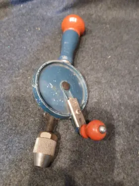 03-222a Stanley Vintage Hy-lo Hand Crank Drill No