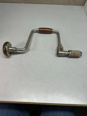 923-14 Stanley Brace Vintage Woodworkers Ratcheting No. Inch Made In Usa