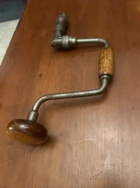Stanley Rule & Level Co. No.946-10in Antique And Co. 945-10in Victor Bit Brace Hand Drill Rare