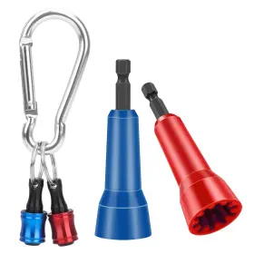 Sunjoyco T4b3620-s001580978fba 2pcs Wire Twist Tool For Drill 1/4 Inch Chuck Connector Driver Wit