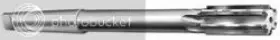 55618 Super Tool 9/32 Inch Diameter Carbide Tipped Chucking Reamer Morse Taper Shank .2812