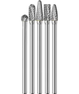 Sworker 749684192105 5pcs Long Carbide Burr Set 1/4 Inch Shank Total L 4.3 Die Grinder Bits... Fast Ship Sworker 749684192105 5pcs Long Carbide Burr Set 1/4 Inch Shank Total L 4.3 Die Grinder Bits... Fast Ship