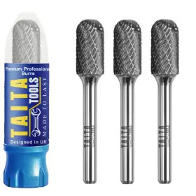 4-sc-5 Taitatools 1/4-sc-5 Carbide Burr 1/4 Inch Shank Sc-5 Tungsten Double Cut Rotary Die Grinde... Fast Ship
