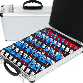 Tyu-a1b3 Taiwain-brand 1/4 Inch Shank Router Bit Set 41 Pcs Door&drawer Front Edging Bits W