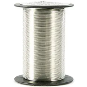 2490218 The Beadery 24 Gauge Wire 25 Yards/pkg-silver