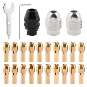Tlpcrki 22353692 Drill Chuck Collet Set For With Drills Buffing Wheels And Other Lightw
