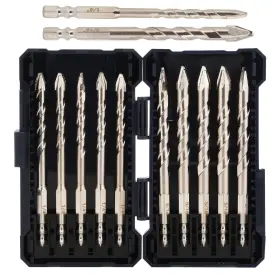 Tuvkkgui Zt-002 Special Crooked Head Eccentric Drill Bit Set Professional Masonry S