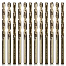 Ubesths-jdbs-135 Ubesths 3/16 Inch Cobalt Drill Bits 12pcs M35 Hss Metal Bit Set With Storage Case