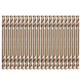 Valyriantool 941586103959 3/16 Inch Cobalt Drill Bits 20pcs M35 Hssco High Speed Steel Double Ends Stubby
