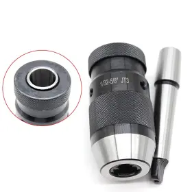 Jt3-2mt Wanlecy 610895496286 Heavy Duty 1/32-5/8 Inch Drill Press Chuck Keyless Jt3 Mount Tanged Arbor