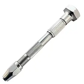 Waymil 717285993087 Pin Vise Swivel Head 2 Chuck 4 Sizes Hand Drill Tool Capacity Range 0-1/8 Inch