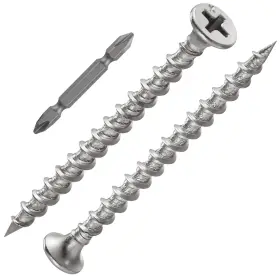 Bxgcygbd13 Wensilon 160 Pcs #8x2 410 Stainless Steel Fastener Drywall Screws-phillips With Coars