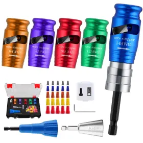 Dzbxq01 Wildbossy Wire Twister Tool For Drill 6/8/10/12/14 Awg 10 In 1 Quickly