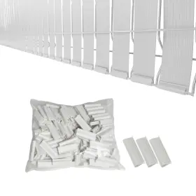 Xkmt 728901824586 Xkmt- White Mouting Bracket For Chain Link Fence View Blocking Privacy Tape W Xkmt 728901824586 Xkmt- White Mouting Bracket For Chain Link Fence View Blocking Privacy Tape W