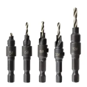 Xnrtop Lp320 Woodworking Tool Countersink Drill Bit Set 1/4 Inch Hex Shank Power Tools Acc