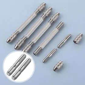 600626 Xthrotsenk 1 Svnltafc 4 Pcs Double-ended Pin Vise Diy Hand Drill Wire Twisting Tools For #3