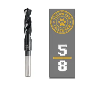 Yellow Paw 810147651474 5/8 Inch Drill Bit For Metal - Industrial Grade M35 Cobalt Titanium Aluminum