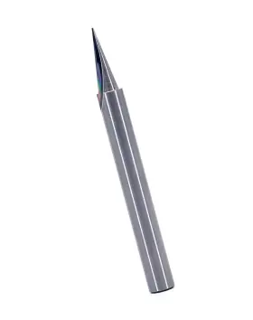 14104q Yonico Router Carving Bits Cnc Engraving Solid Carbide V Groove 18 Degree Zer