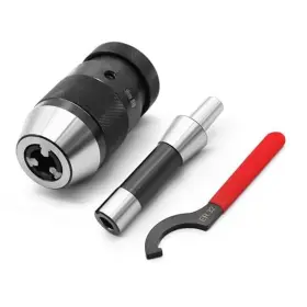 Ne-512468-034658-er Yunnergo 1/32 Inch -5/8 Heavy Duty B18 Keyless Drill Chuck With R8 Shank - 5/8 R8-b18