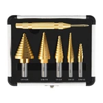 Aimlentool Step Drill Bit Set, 6 Pcs High-speed Steel With Aut.... Fixed Price $28.51.
