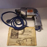 Vintage Cummins Heavy Duty Drill 1/4'' Model C-214 Variable Speed Made Usa. Fixed Price $45.95.