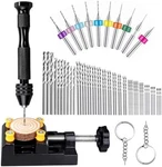 62 Pieces Pin Vises Hand Bits Set Micro Twist Manual Rotary Hobby Drill.... Fixed Price $31.87.