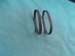 2 New Drive Belts Made In Usa Replaces Sears Craftsman 315.11750 Sander. Fixed Price $14.95.