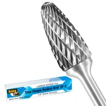 SF-5 Tungsten Carbide Burr Rotary File Tree Shape Radius End Double Cut Fo. Fixed Price $37.05.