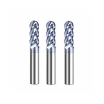 3PCS Carbide Ball Nose Cnc Router Bits 3/4" Cutting Diameter Milling Tool Hrc.... Fixed Price $221.21.