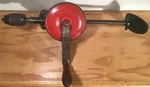 Vintage Craftsman Breast Brace Drill 107.1, 2-SPEED, 1930S, Usa. Fixed Price $105.00.