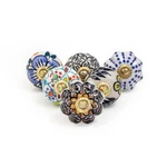 Rajrang Multi Color Ceramic Door Knobs For Drawers Kitchen Wardrobe Cabinet H.... Fixed Price $32.58.