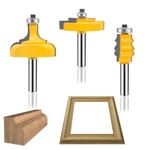 Leatbuy Router Bit Tongue And Groove Set 1/4 Inch Shank Complete Picture Frame. Fixed Price $93.23.